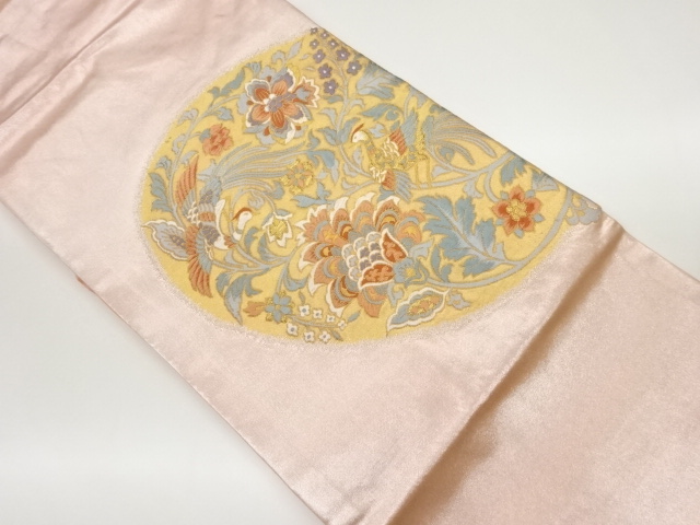 JAPANESE NAGOYA OBI / WOVEN PHOENIX